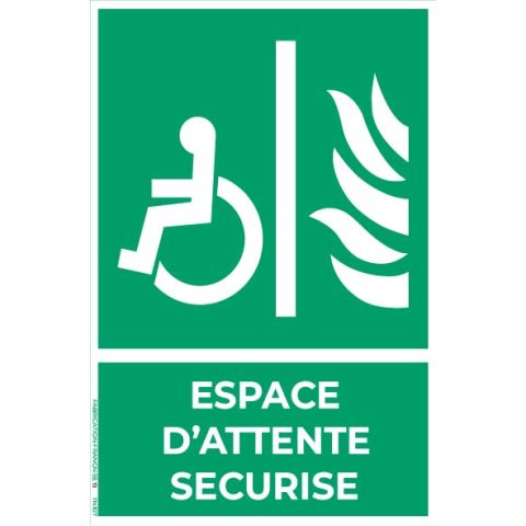 espace d’attente sécurisé
