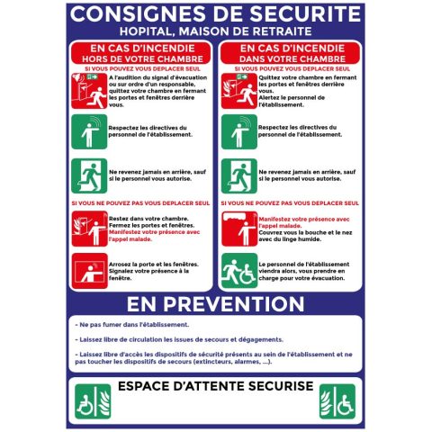 hôpitaux et maisons de retraite