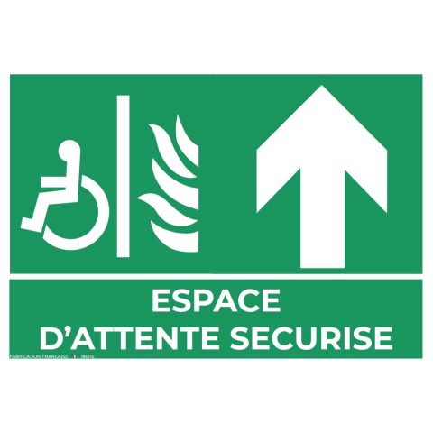 panneaux espace d’attente sécurisé a4 haut