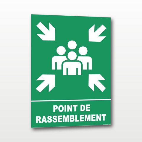 Point de Rassemblement - A3 - PVC