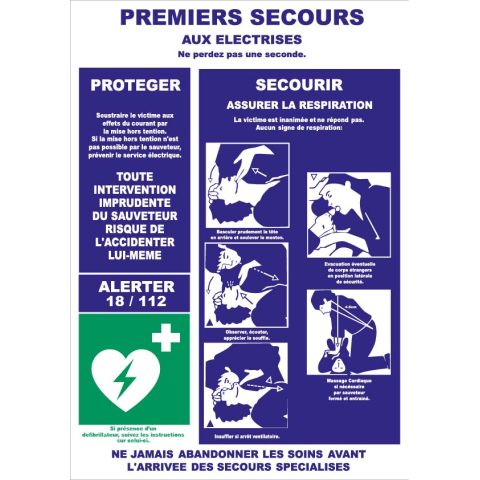premiers secours – Électrisation