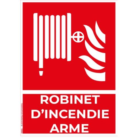 robinet d’incendie armé