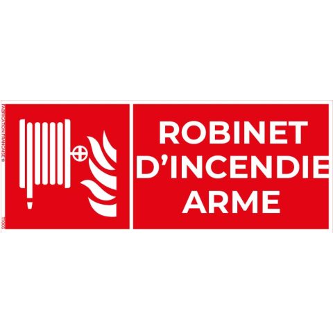 robinet d’incendie armé rectangulaire